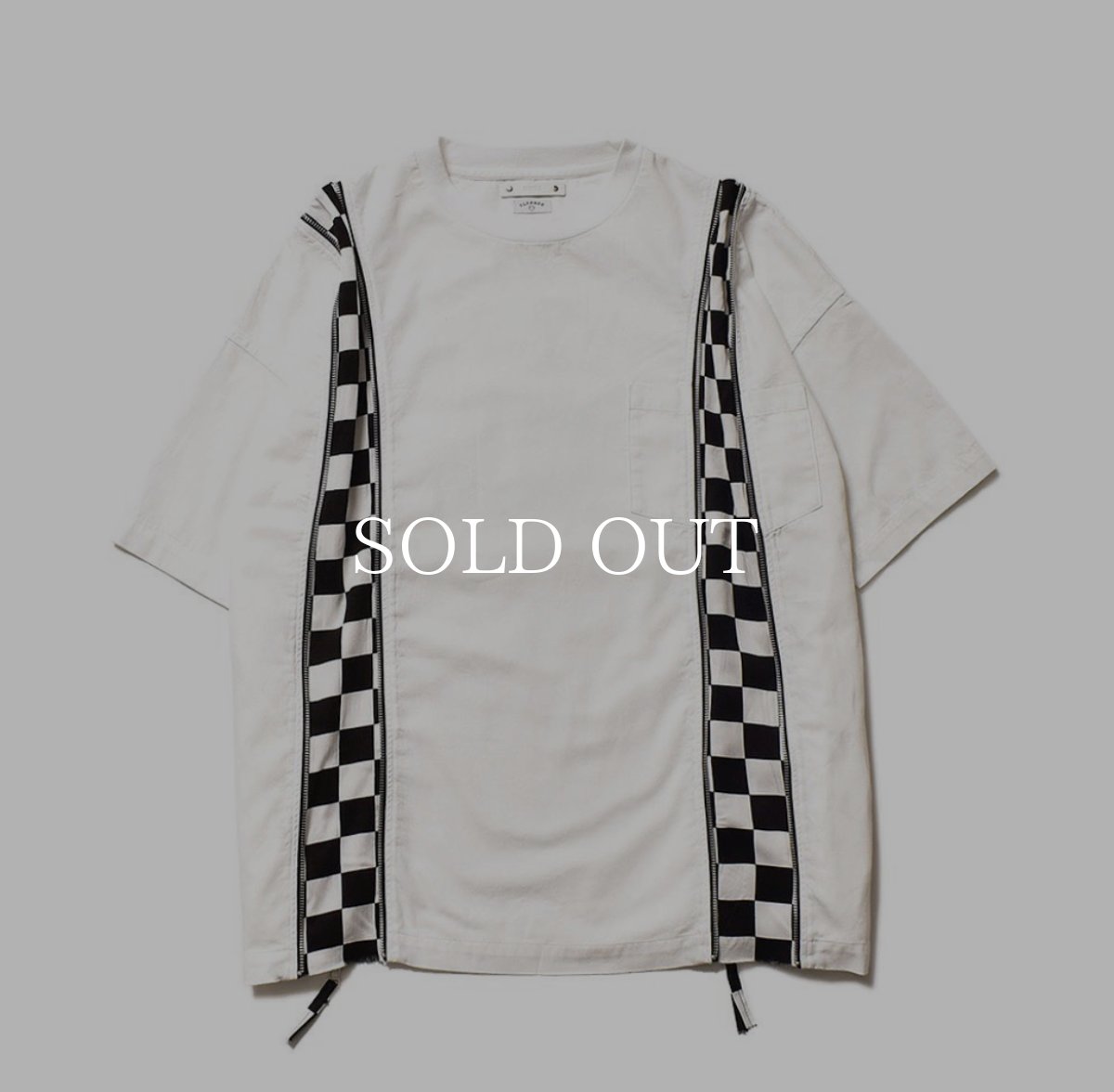 画像1: MINEDENIM  OLD PARK×MINEDENIM Zip Wide Denim T-SH (WPT) (1)