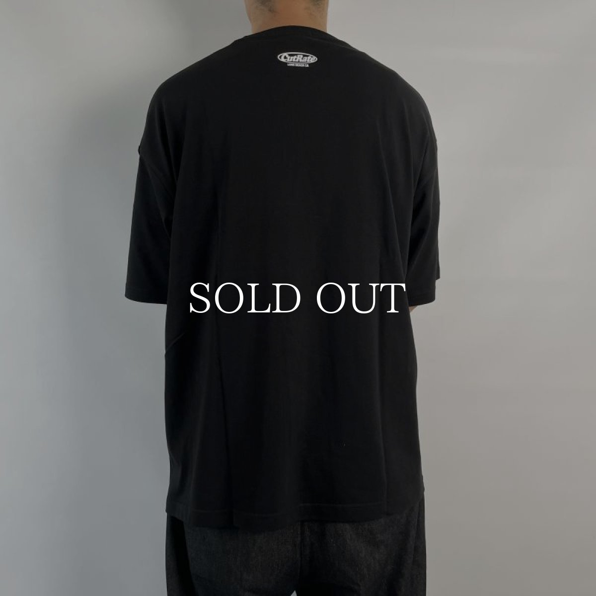 画像5: CUTRATE  LOS LOGO DROPSHOULDER S/S -T-SHIRT (BLACK) (5)