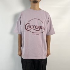 画像4: CUTRATE  CALIF LOGO DROPSHOULDER S/S -T-SHIRT (SMOKEY PURPLE) (4)