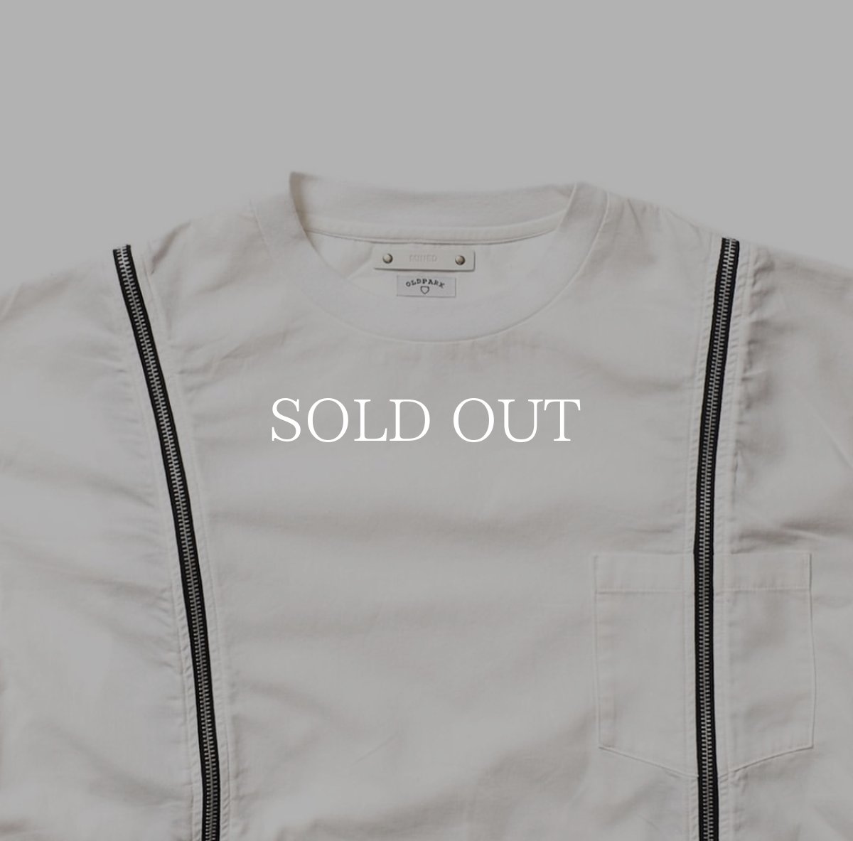 画像3: MINEDENIM  OLD PARK×MINEDENIM Zip Wide Denim T-SH (WPT) (3)