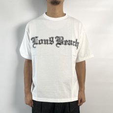 画像4: CUTRATE  LONG BEACH CA LOGO DROPSHOULDER S/S -T-SHIRT (WHITE) (4)