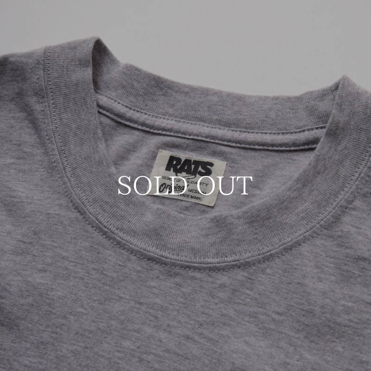 画像6: RATS  The RATS TEE (GRAY) (6)