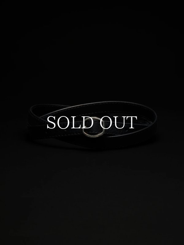 ANTIDOTE BUYERS CLUB Leather Extra Narrow Belt (Black) RX-112 公式通販
