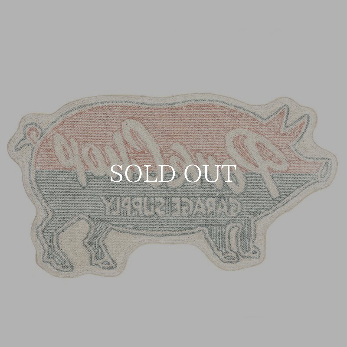 画像2: PORKCHOP GARAGE SUPPLY  PORK RUG (FARM) (2)