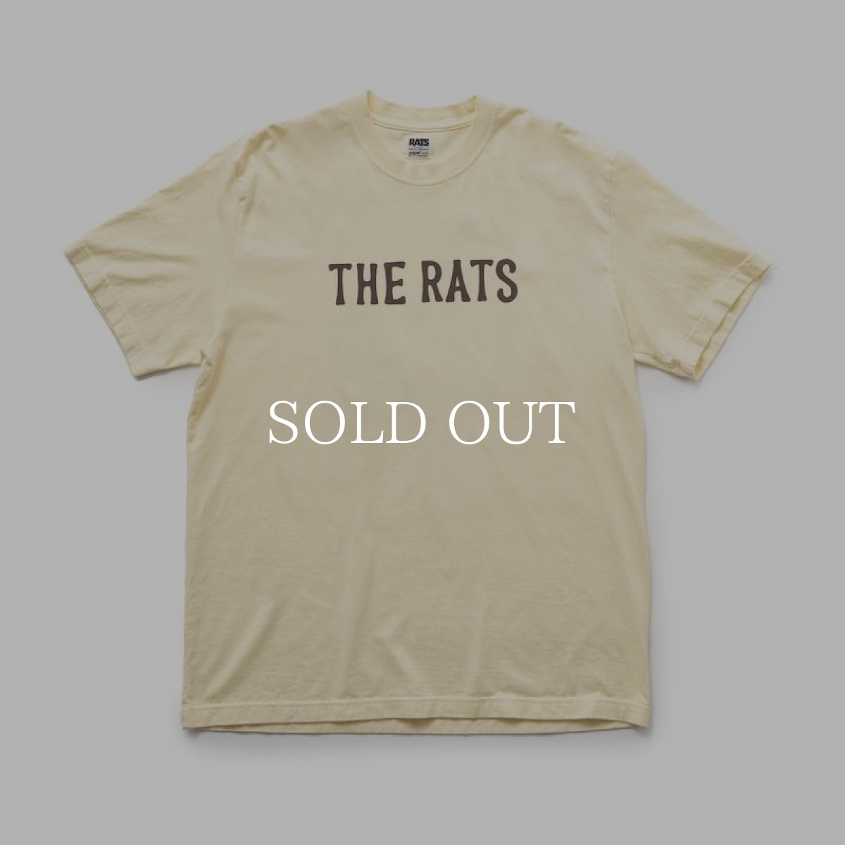 画像2: RATS  PECKERS TEE (LIGHT YELLOW) (2)