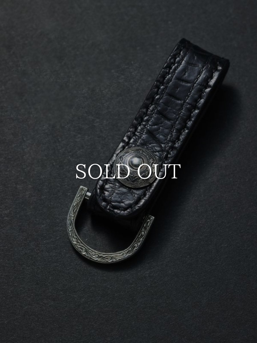 画像3: ANTIDOTE BUYERS CLUB   Classic D Key Bak(Crocodile) (Black) (3)