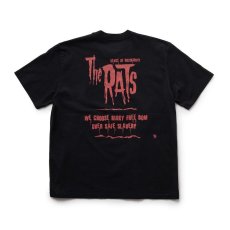 画像1: RATS  The RATS TEE (BLACK x RED) (1)