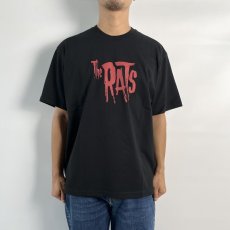 画像2: RATS  The RATS TEE (BLACK x RED) (2)