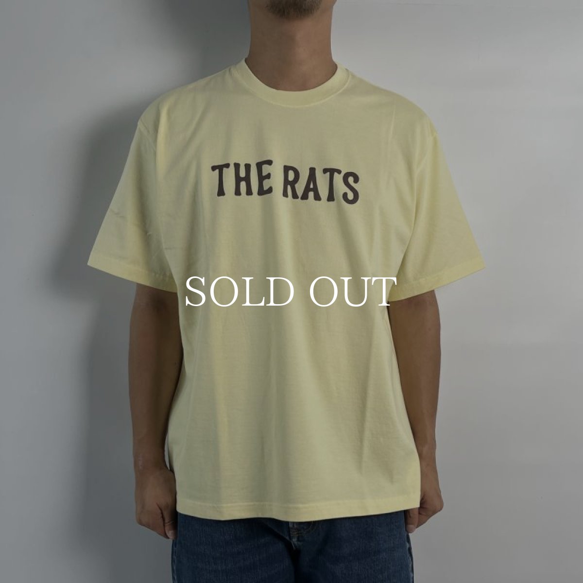 画像7: RATS  PECKERS TEE (LIGHT YELLOW) (7)