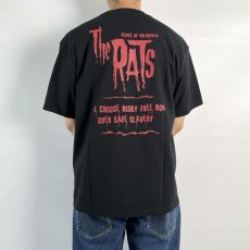 画像3: RATS  The RATS TEE (BLACK x RED) (3)