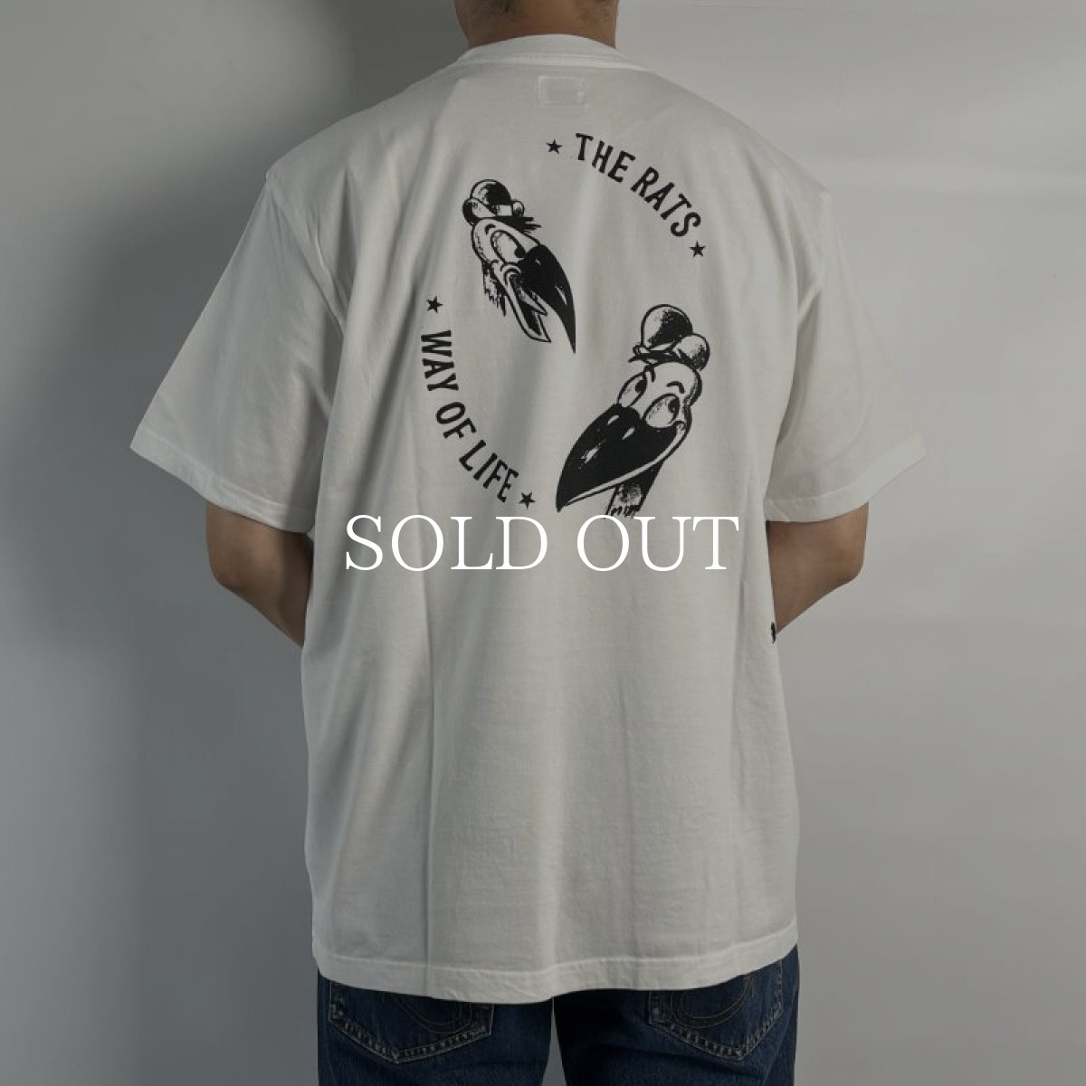 画像3: RATS  PECKERS TEE (WHITE) (3)