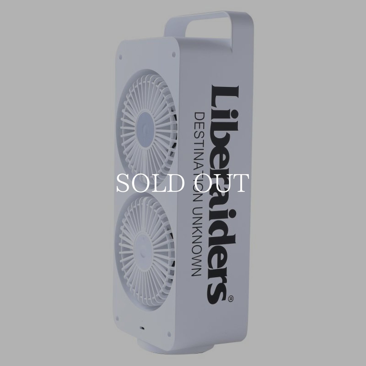 画像1: Liberaiders  Liberaiders PX x PX DOUBLE FAN (WHITE) (1)