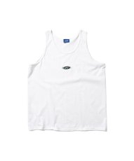 画像1: LFYT  OVAL LOGO TANKTOP (WHITE) (1)