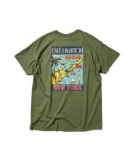 画像2: LFYT  VACATION CLUB HAMPTON TOUR TEE (OLIVE) (2)