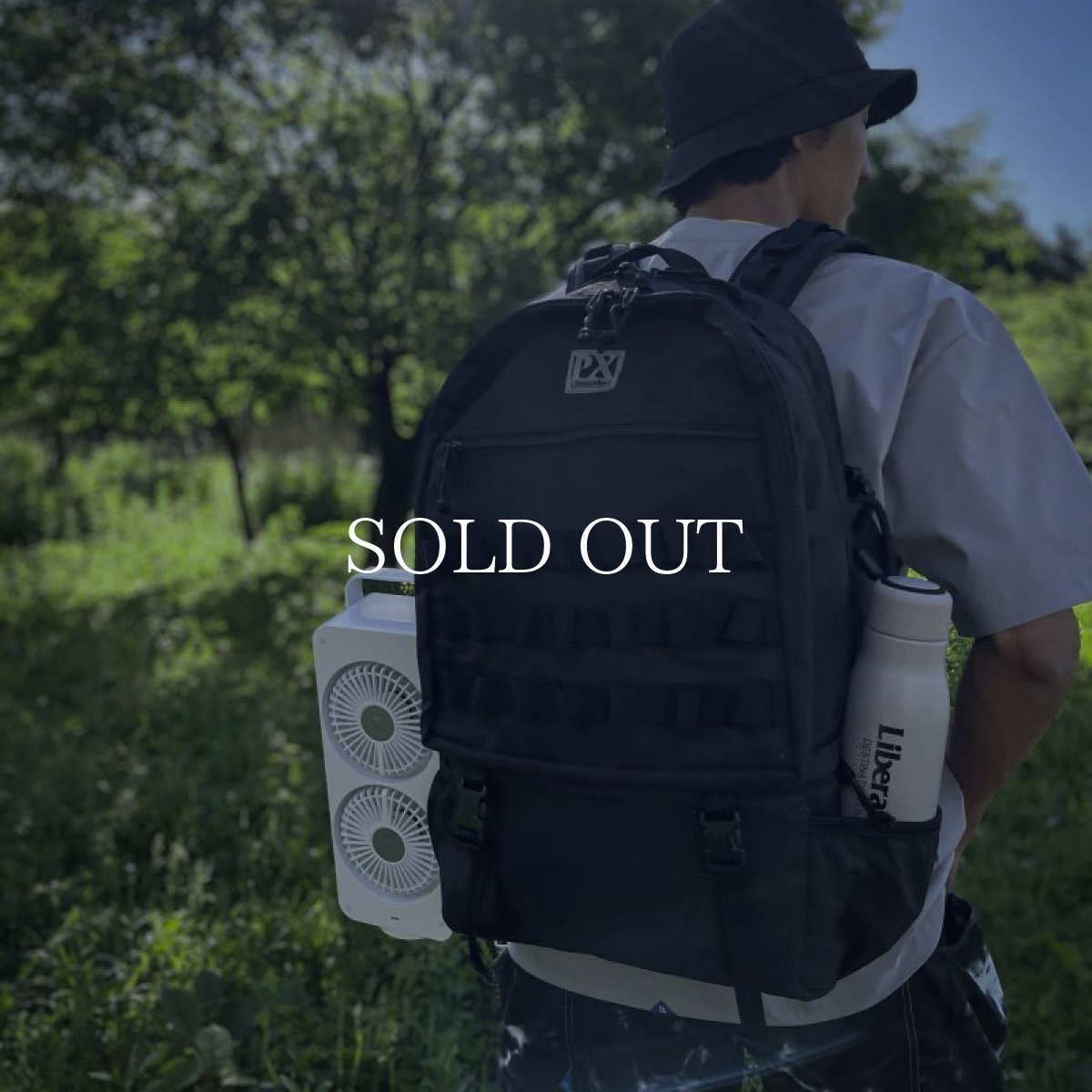 画像6: Liberaiders  Liberaiders PX TRAVERSE BACKPACK (BLACK) (6)