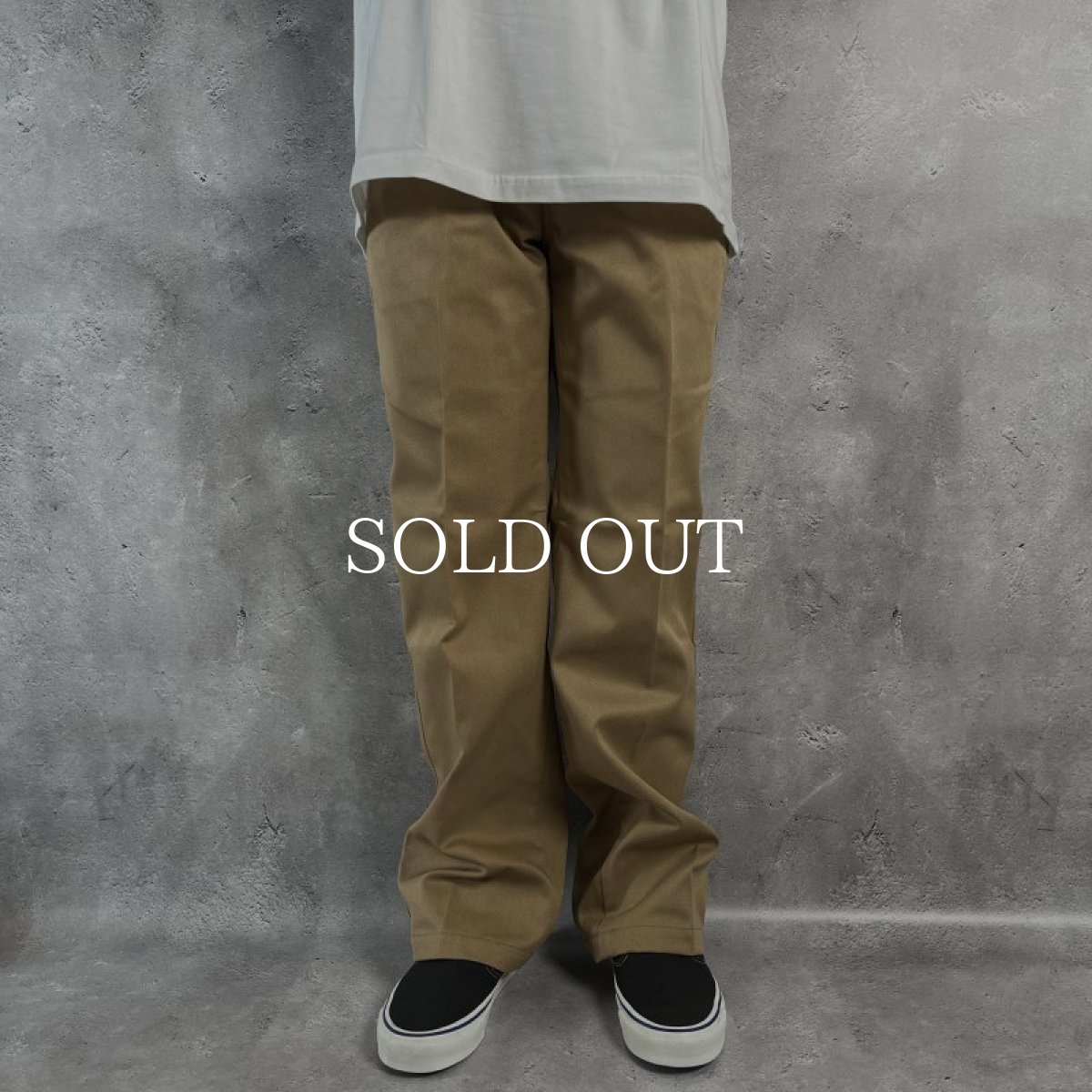 画像2: CALEE  T/C Chino trousers (Beige) (2)