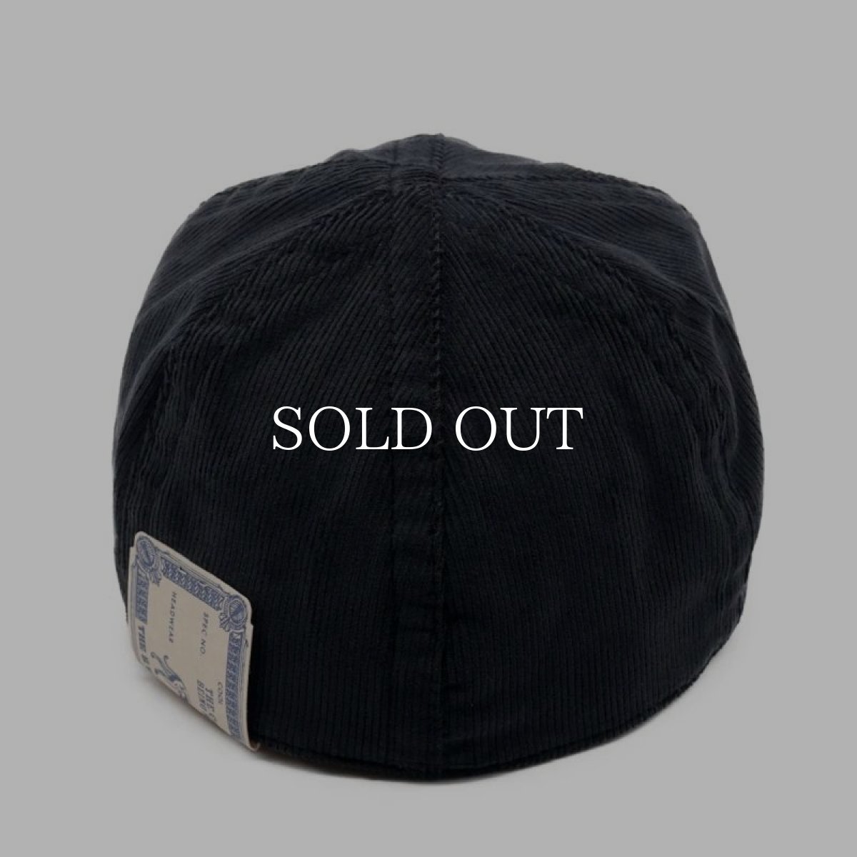 画像3: THE H.W.DOG&CO.  RAIL ROAD CAP 23 (BLACK) (3)