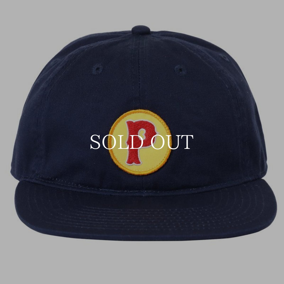 画像1: PORKCHOP GARAGE SUPPLY  P WAPPEN CAP (NAVY) (1)