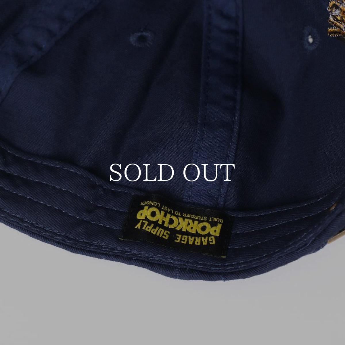 画像5: PORKCHOP GARAGE SUPPLY  P WAPPEN CAP (NAVY) (5)