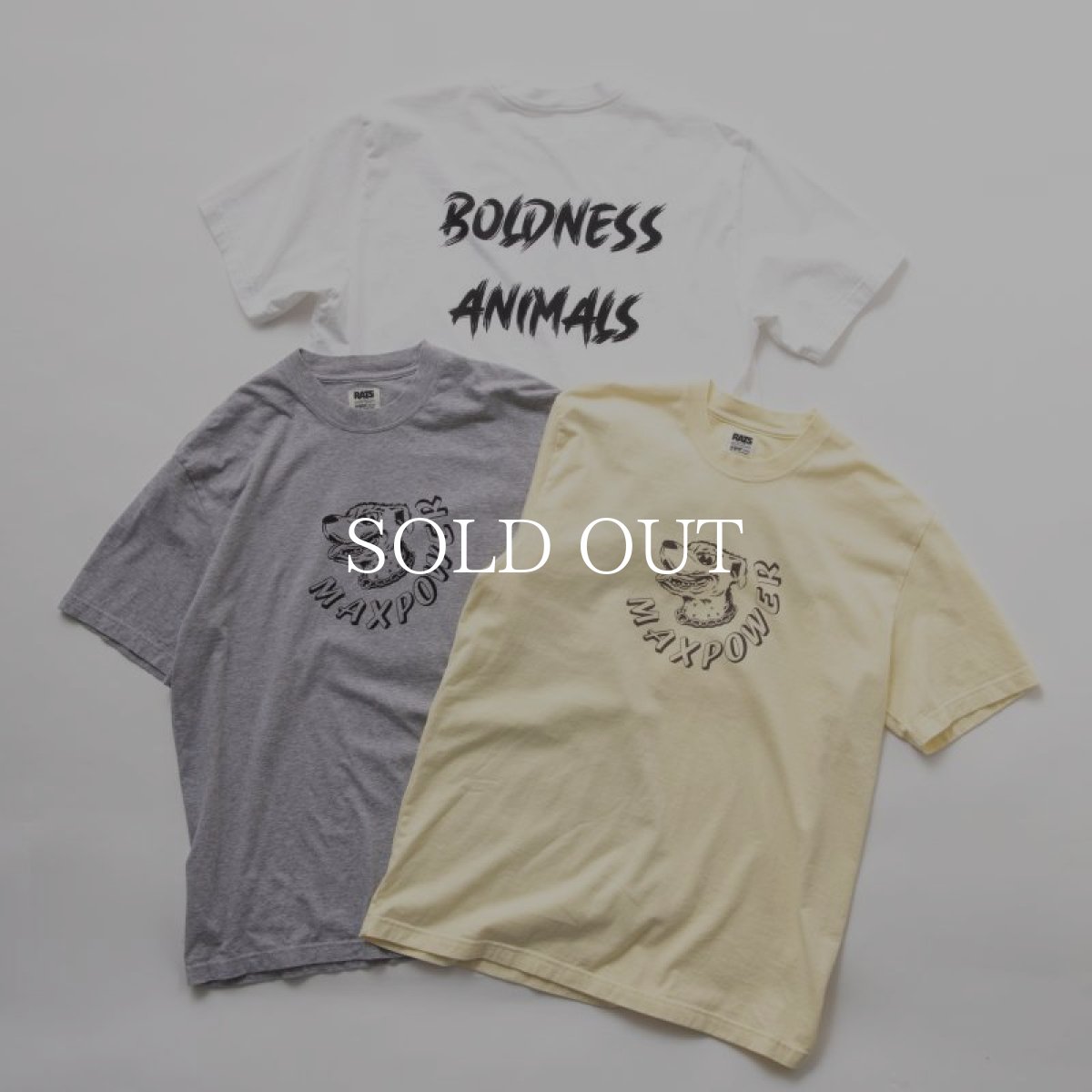 画像2: RATS  MAX POWER TEE (WHITE) (2)