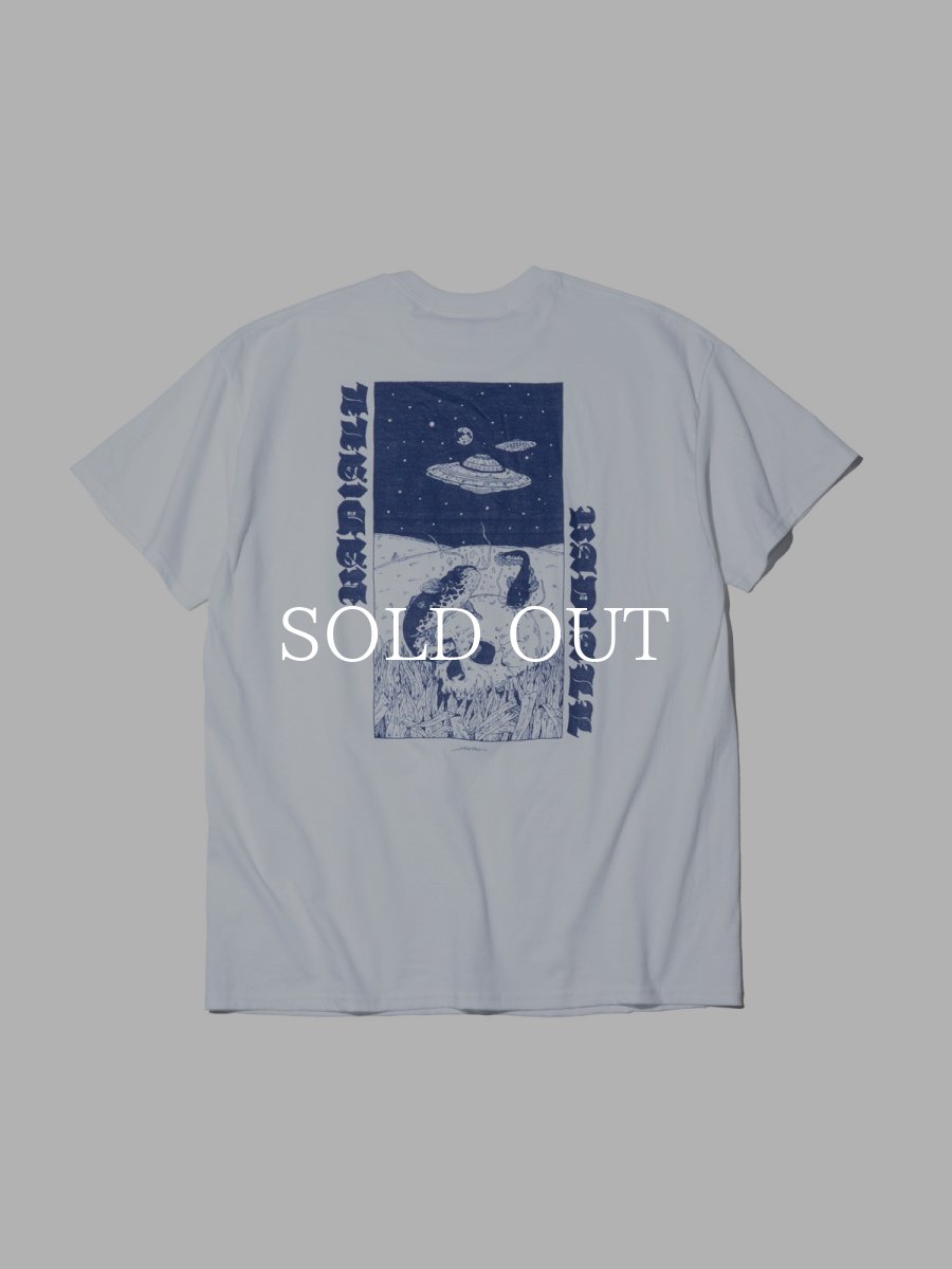 画像2: RADIALL  NAMAZU - CREW NECK T-SHIRT S/S (White) (2)