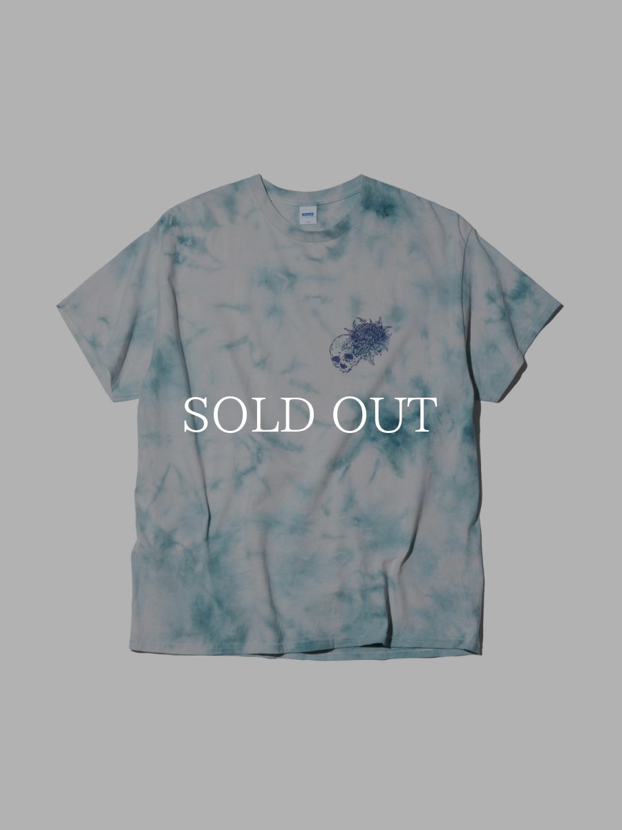 画像1: RADIALL  NAMAZU - CREW NECK T-SHIRT S/S (Blue Tie-Dye) (1)