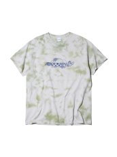 画像1: RADIALL  SUZUME - CREW NECK T-SHIRT S/S (Green Tie-Dye) (1)