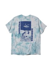 画像2: RADIALL  NAMAZU - CREW NECK T-SHIRT S/S (Blue Tie-Dye) (2)