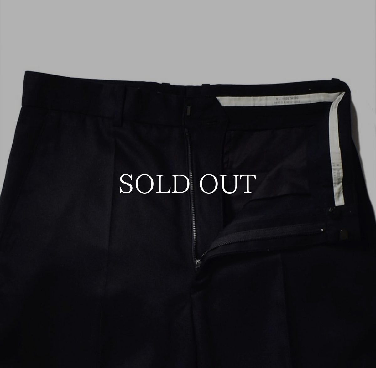 画像5: MINEDENIM  T.W Denim NHW Flare TRS (BLK) (5)