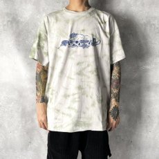 画像5: RADIALL  SUZUME - CREW NECK T-SHIRT S/S (Green Tie-Dye) (5)