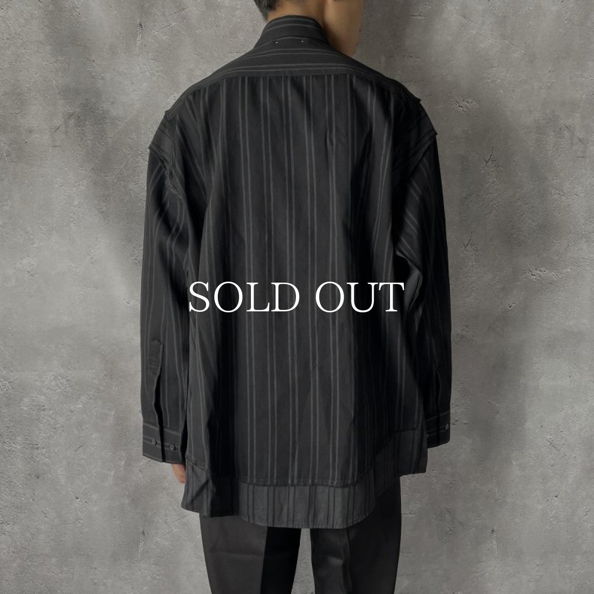 画像9: MINEDENIM  BD.Discharge Stripe NHW SH (BUS) (9)