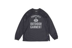 画像1: CMF OUTDOOR GARMENT  QUICK DRY MESH LONG TEE (GRAY) (1)