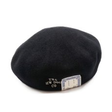 画像3: THE H.W.DOG&CO.  EMBRO BASIC BERET (BLACK) (3)