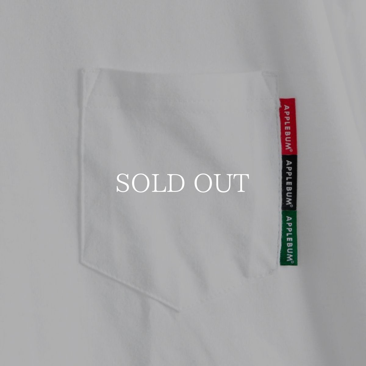 画像3: APPLEBUM  “Piece Names”Big Pocket T-shirt (White) (3)