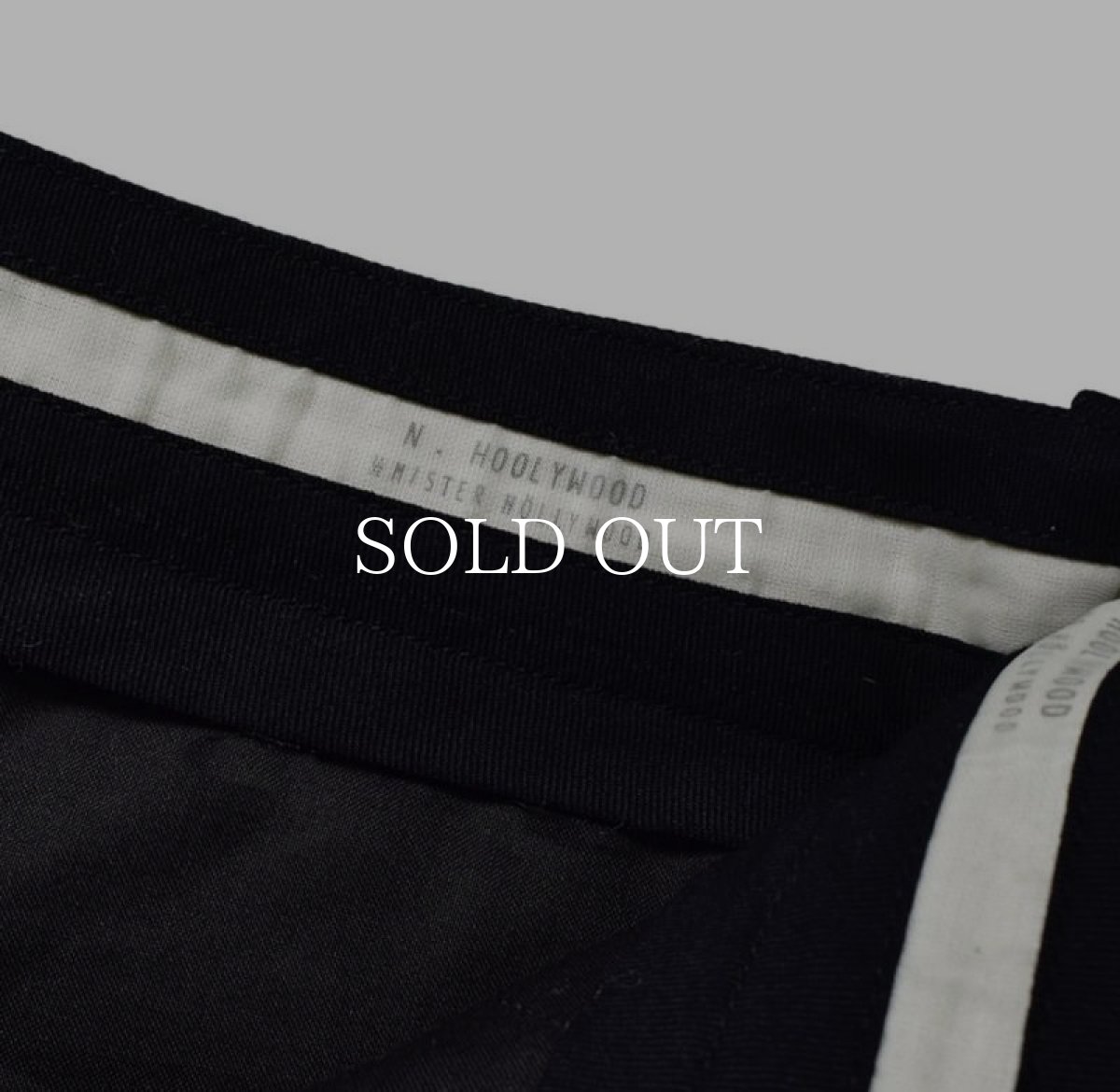 画像7: MINEDENIM  T.W Denim NHW Flare TRS (BLK) (7)