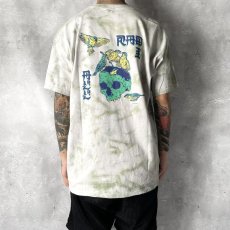 画像6: RADIALL  SUZUME - CREW NECK T-SHIRT S/S (Green Tie-Dye) (6)