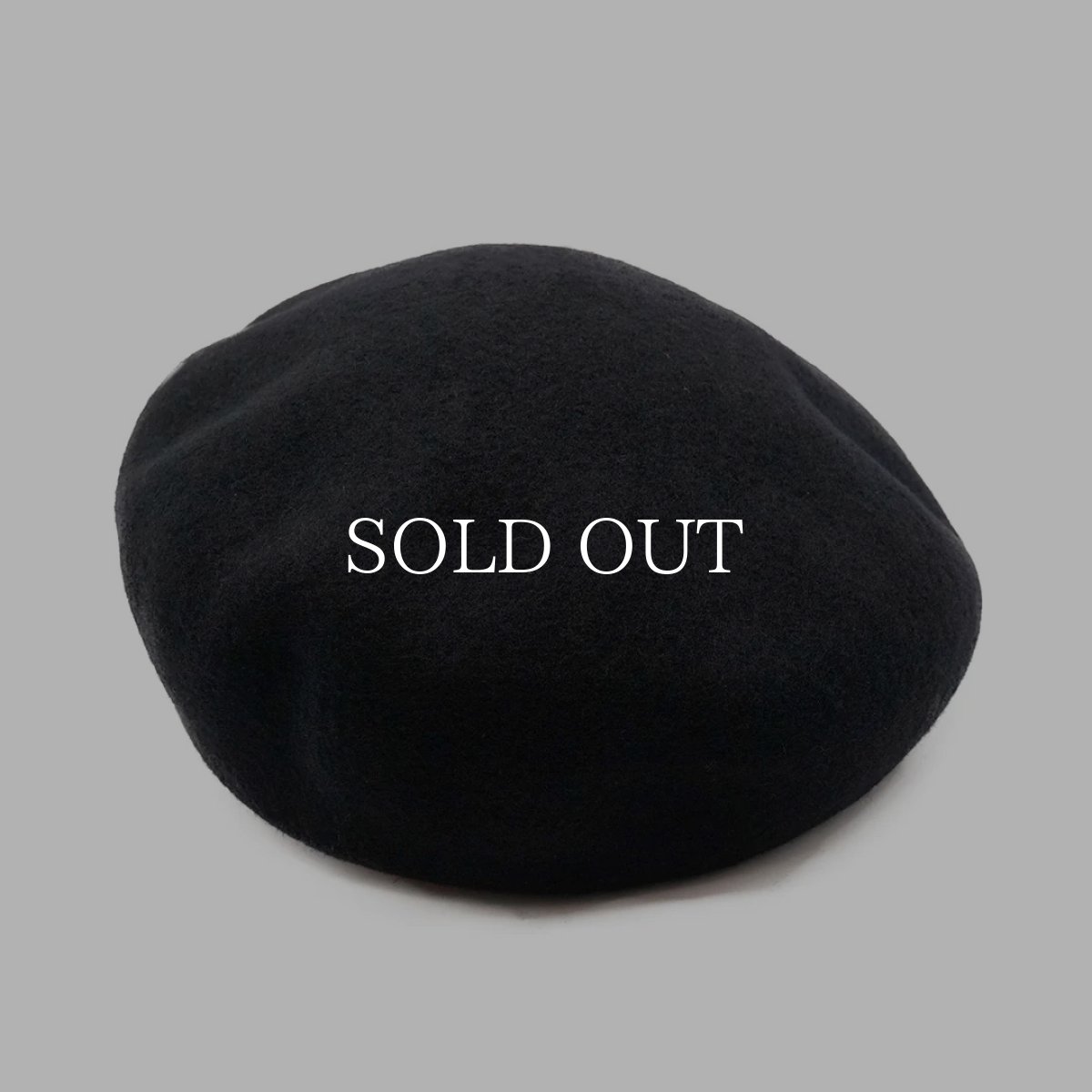 画像2: THE H.W.DOG&CO.  EMBRO BASIC BERET (BLACK) (2)