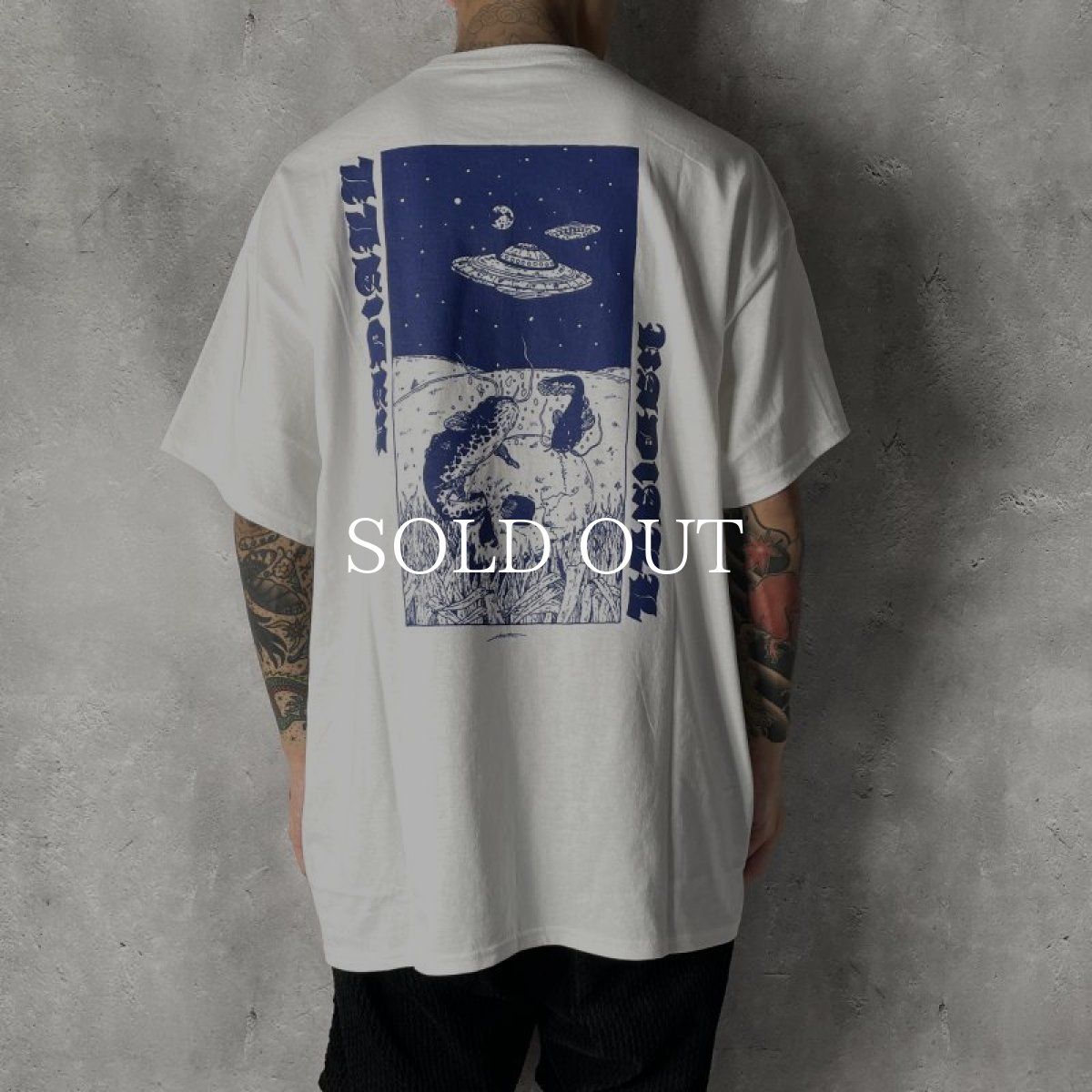 画像6: RADIALL  NAMAZU - CREW NECK T-SHIRT S/S (White) (6)