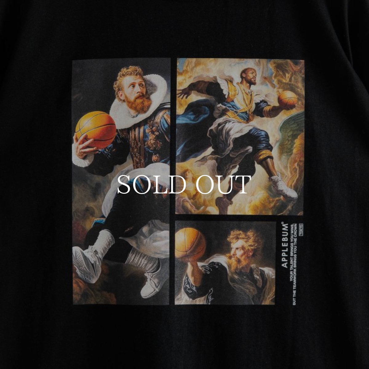 画像3: APPLEBUM  “Heroes of the Renaissance" T-shirt (Black) (3)