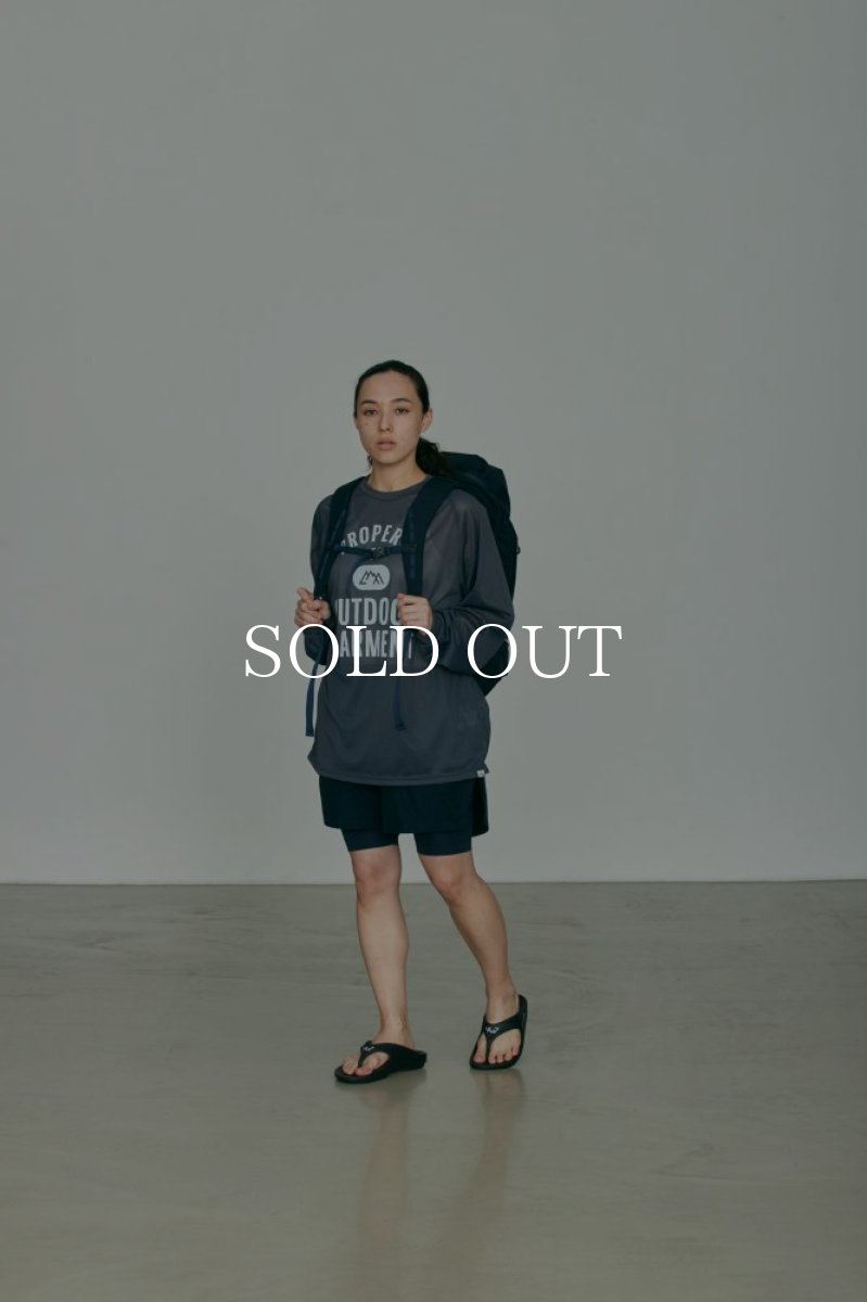 画像2: CMF OUTDOOR GARMENT  QUICK DRY MESH LONG TEE (GRAY) (2)