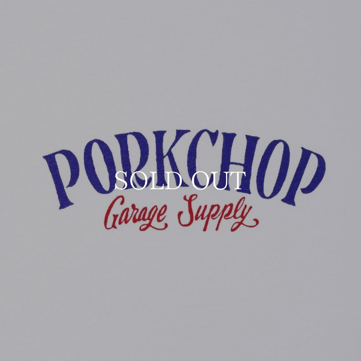 画像3: PORKCHOP GARAGE SUPPLY  PORK BACK TEE (WHITE×RDBL) (3)