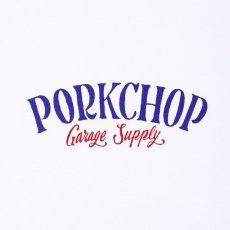 画像3: PORKCHOP GARAGE SUPPLY  PORK BACK TEE (WHITE×RDBL) (3)