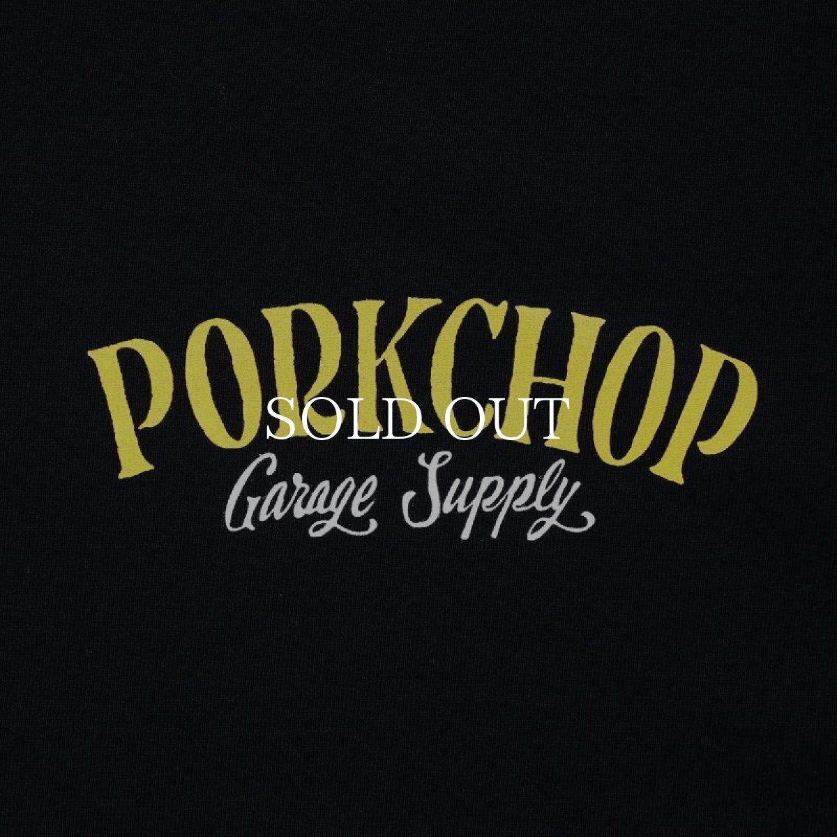 画像3: PORKCHOP GARAGE SUPPLY  PORK BACK TEE (BLACK×WHYL) (3)