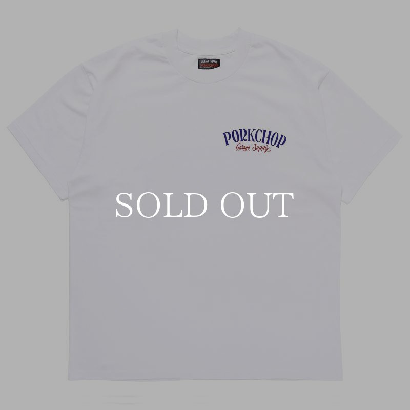 PORKCHOP PORK BACK T ホワイトブルー XL 新品未開封 PORKCHOP PORK BACK T 白青L 新品未開封 2025