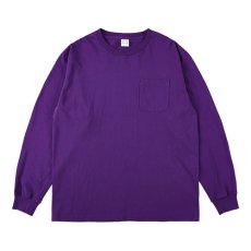 画像1: STANDARD CALIFORNIA  SD US Cotton Pocket Long Sleeve T Vintage Wash (Purple) (1)