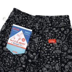 画像4: COOKMAN  Waiter's Pants Paisley Black (Black) (4)