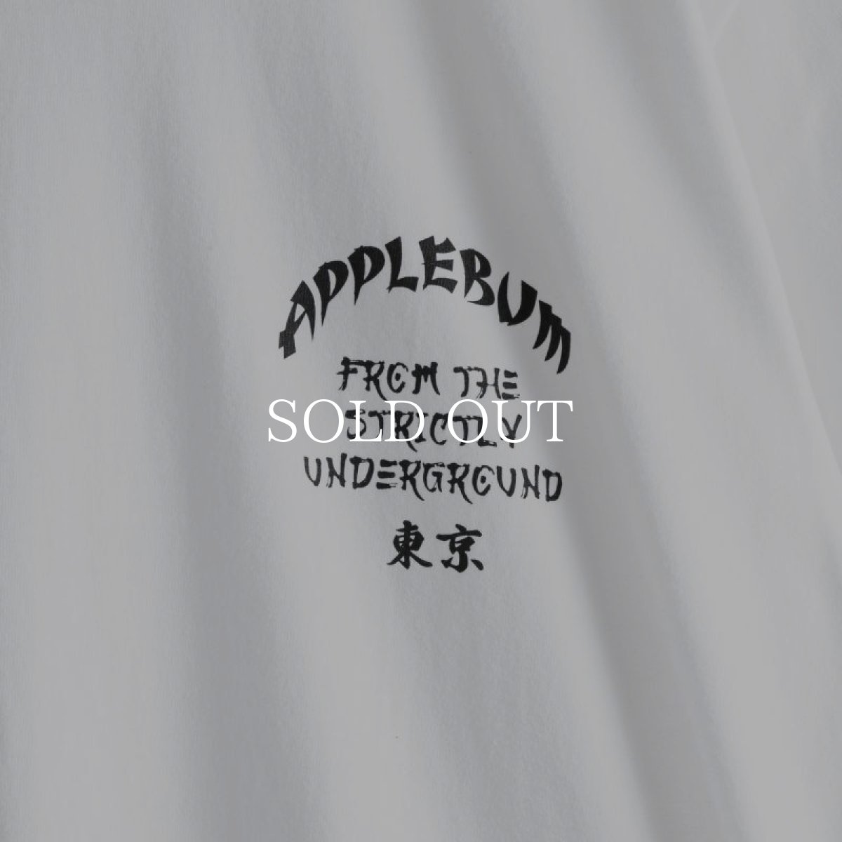 画像3: APPLEBUM  “From The Strictly Underground”其の二 T-shirt (White) (3)