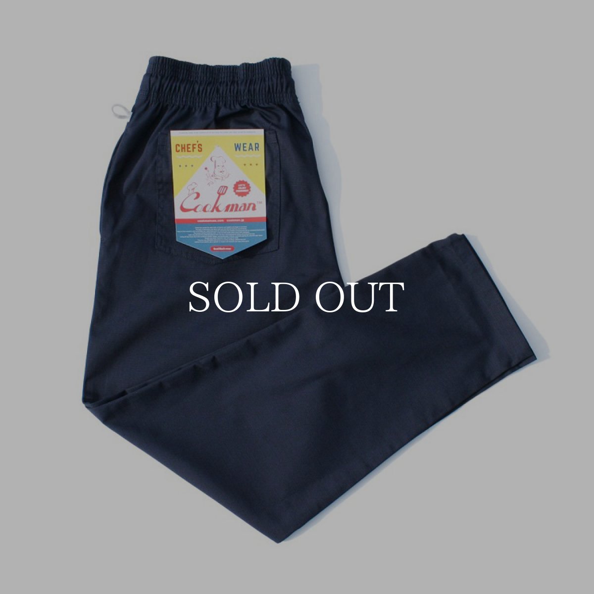 画像1: COOKMAN  Chef Pants Ripstop Navy (Navy) (1)