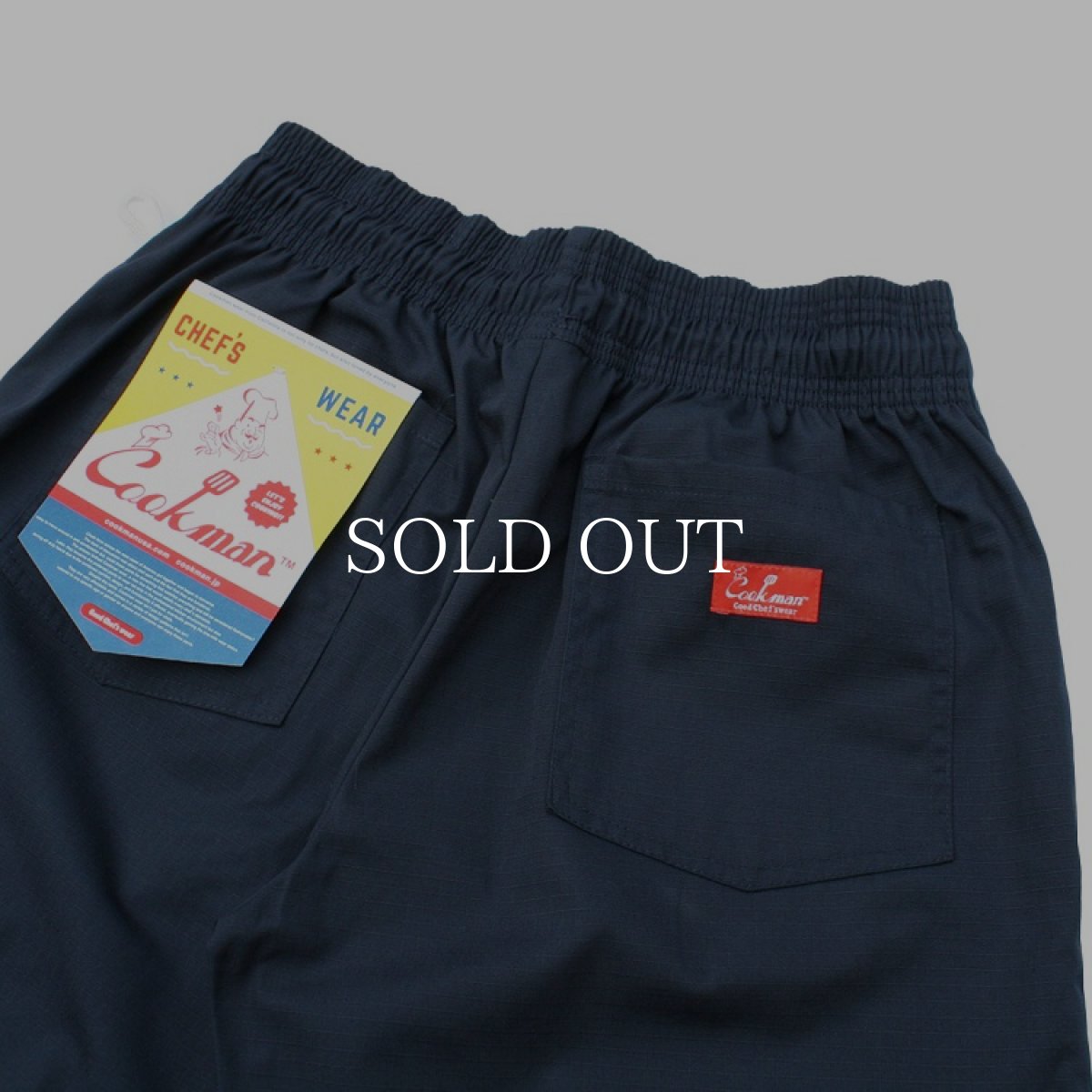 画像9: COOKMAN  Chef Pants Ripstop Navy (Navy) (9)