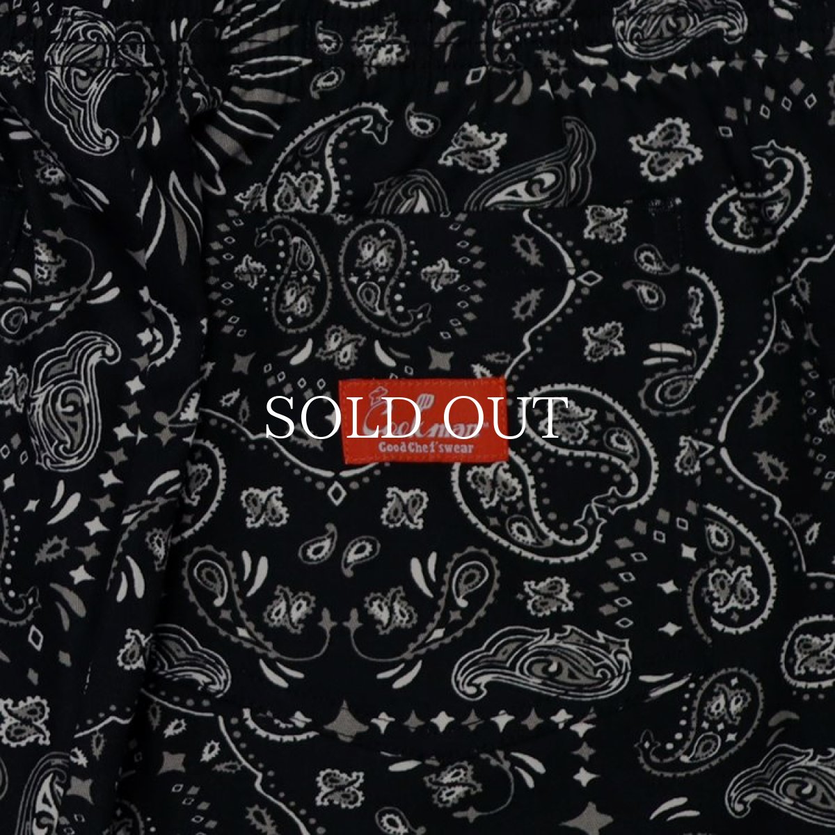 画像6: COOKMAN  Waiter's Pants Paisley Black (Black) (6)